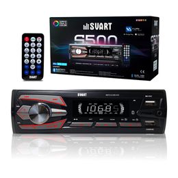 Radio-Automotivo-S500-Svart-Tech-One-Mp3-Player-Bluetooth